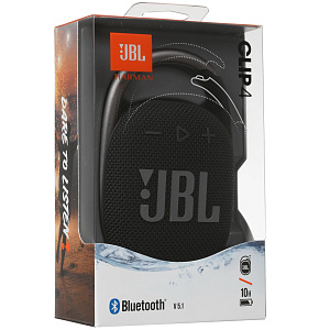 Портативная колонка JBL Clip 4 5W черная