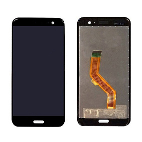 Дисплей для телефона HTC U11 в сборе с тачскрином Черный
