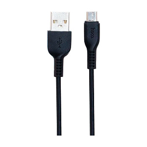 Дата кабель Type-C - USB Hoco X20 3A 3м черный