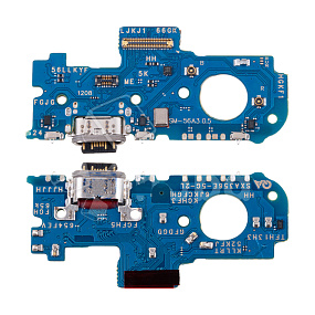 Шлейф Samsung A356E (A35 5G) плата системный разъем/разъем гарнитуры/микрофон