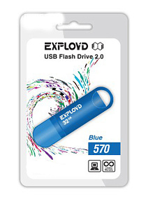 64Gb Exployd 570 синяя 2.0