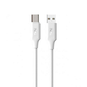 Дата кабель Type-C - USB TFN C-ENV AC1MWH 2A 1м белый