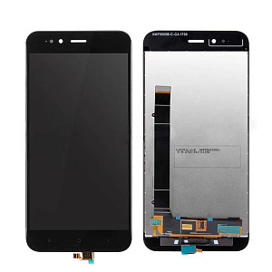 Дисплей для телефона Xiaomi Mi A1/Mi 5X в сборе с тачскрином Черный