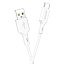 Дата кабель Type-C - USB Borofone BX70 3A 1м белый