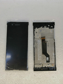 Дисплей для телефона Sony G3121/G3112 (XA1/XA1 Dual) модуль Черный - Оригинал