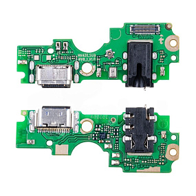 Шлейф Tecno Pova Neo 2 (LG6n) плата на системный разъем/разъем гарнитуры/микрофон