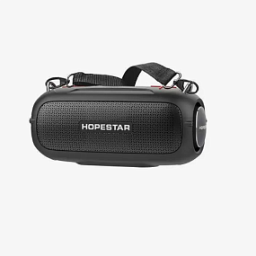 Колонка Hopestar A41 Party (Bluetooth/Mic/USB/AUX/TF/FM/TWS/P.bank) 8W черная