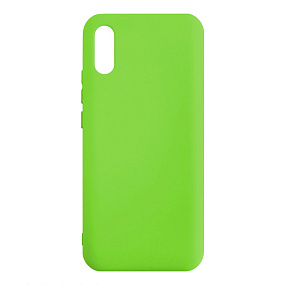 Силиконовый чехол Xiaomi Redmi 9A светло-зеленый