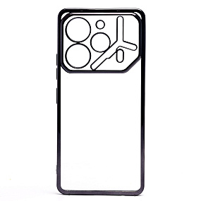 Силиконовый чехол Tecno Pova 6 Activ Pilot черный