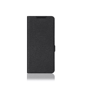 Чехол-книжка DF под кожу Realme C55 черный