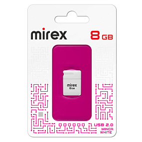 8Gb Mirex Minca белая 2.0