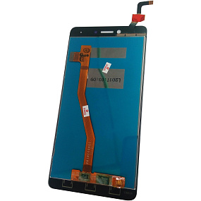 Дисплей для телефона Lenovo K6 Note в сборе с тачскрином Черный