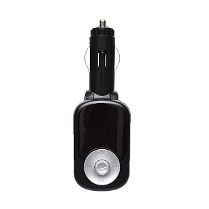 FM-модулятор Bethco 585BT (Bluetooth, MicroSD,2USB,дисплей) черный