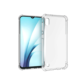 Силиконовый чехол для Samsung A105 Galaxy A10 прозрачный противоударный