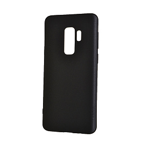 Силиконовый чехол для Samsung G965 Galaxy S9 Plus X-Level Guardian матовый черный