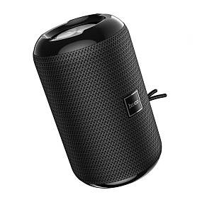 Колонка Hoco HC1 (Bluetooth/MicroSD/USB/FM/AUX/TWS) 5W черный
