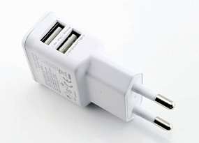 СЗУ-USB 2 выхода 2А белый