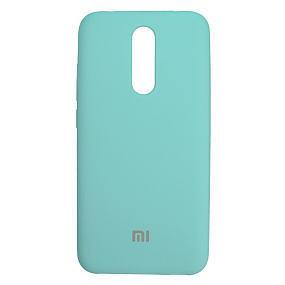 Силиконовый чехол Xiaomi Redmi 8 Silicon cover бирюзовый