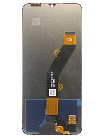 Дисплей для телефона Infinix Hot 30i (X669D) в сборе с тачскрином Черный - Оригинал