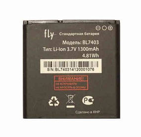 АКБ ORIG для телефона Fly BL7403 IQ431/IQ432 тех. упаковка