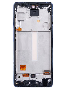 Дисплей для телефона Samsung A525F/A526B/A528B (A52) модуль Фиолетовый - (OLED) (Full Size)