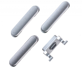 Толкатель кнопки вкл iPhone 6 набор 4шт. (вкл.,громкость, блокировка) Серый