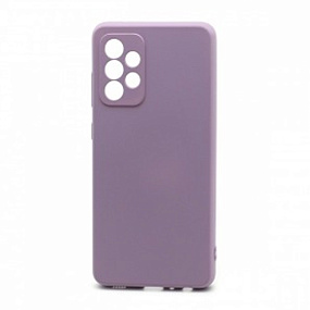 Силиконовый чехол для Samsung A325 Galaxy A32 4G New Era сиреневый