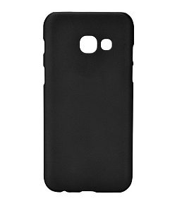 Силиконовый чехол для Samsung A520 Galaxy A5 (2017) матовый черный