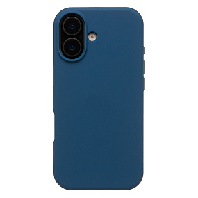 Кейс iPhone 17 Silicone Case без логотипа темно-синий