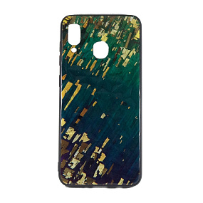 Задняя накладка для Samsung A205/A305 Galaxy A20/A30 PS106 (3) Crystal флуоресцентный