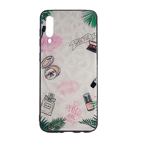 Задняя накладка для Samsung A505 Galaxy A50 PS106 (2) Crystal флуоресцентный