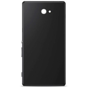 корпус для телефона Sony D2403 (Xperia M2 Agua) Задняя крышка Черный
