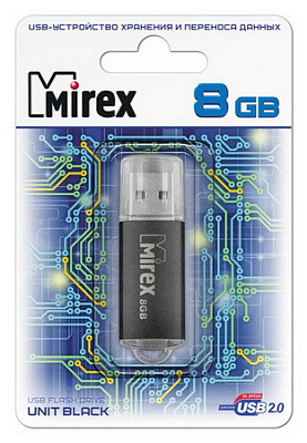 8Gb Mirex Unit черная 2.0
