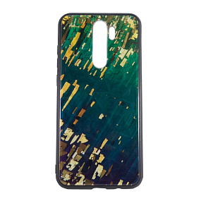 Задняя накладка Xiaomi Redmi Note 8 Pro пластик PS106 (3) Crystal флуоресцентная