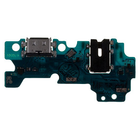 Шлейф Samsung A325F (A32) на системный разъем/разъем гарнитуры/микрофон - Премиум