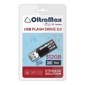 512Gb OltraMax 260 черная 3.0