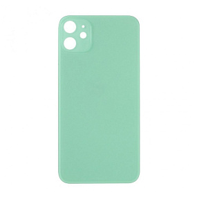 Задняя крышка iPhone 12 (стекло) нежно-зеленый - orig fabric
