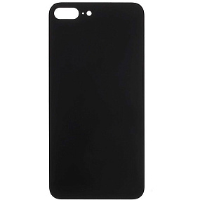 Задняя крышка iPhone 8 Plus (стекло) черный orig fabric