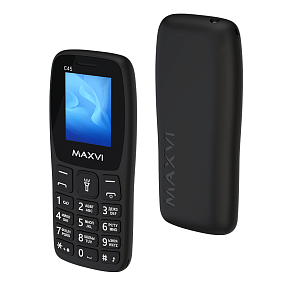 Мобильный телефон Maxvi C45 Black 