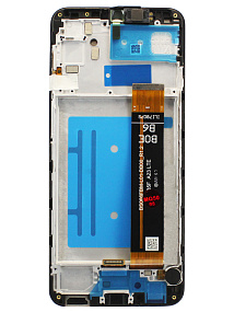 Дисплей для телефона Samsung A235F (A23) модуль Черный - Оригинал - Восстановленный