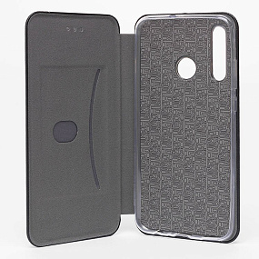 Чехол-книжка под кожу Honor 10i/Honor 20 lite Global/Honor 20e BC002 боковой флип черный