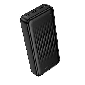 Портативное зарядное устройство Borofone BJ78A 2USB/Micro/Type-C 20000mAh черный
