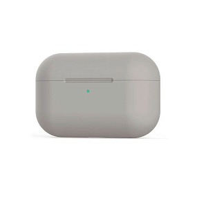 Кейс для Apple AirPods Pro Soft touch светло-серый