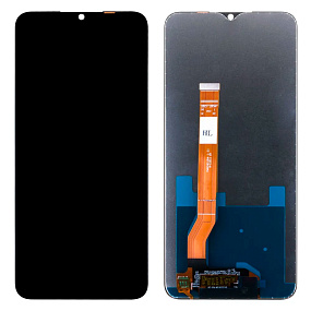 Дисплей для телефона Realme C35 (RMX3511) в сборе с тачскрином Черный