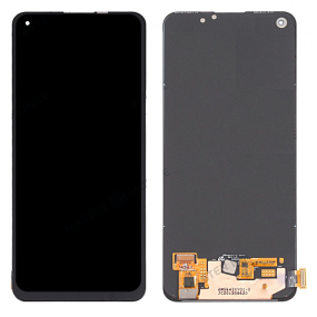 Дисплей для телефона OPPO A74 (4G) в сборе с тачскрином Черный - In-Cell