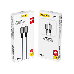 Дата кабель Type-C - Lightning Dudao L5H 1м PD 65W белый