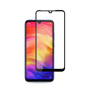 Защитное стекло Xiaomi Redmi 8/8A 2,5D черное