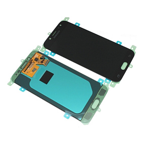 Дисплей для телефона Samsung J530F (J5 2017) в сборе с тачскрином Черный - Оригинал