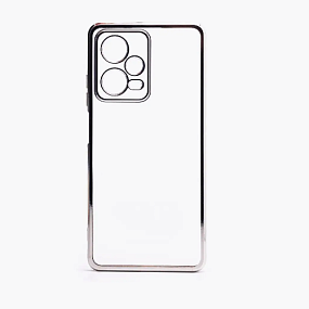 Силиконовый чехол Xiaomi Redmi Note 12 Pro 4G Activ Pilot серебро