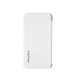 Портативное зарядное устройство Awei P10K QC 6000mAh белый